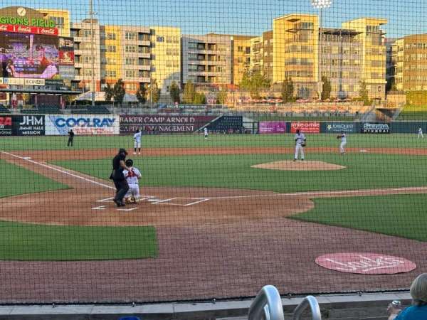 Regions Field, section: 109, row: H, seat: 11