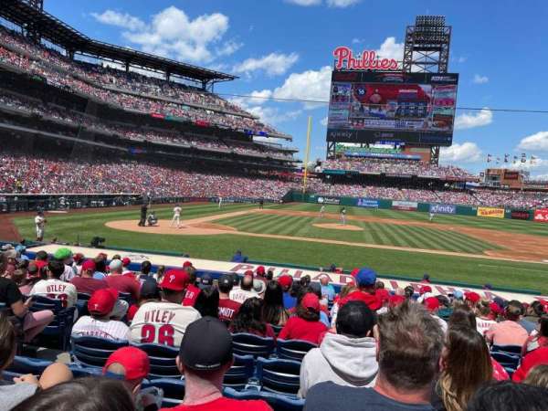 Citizens Bank Park, section: 117, row: 14, seat: 13