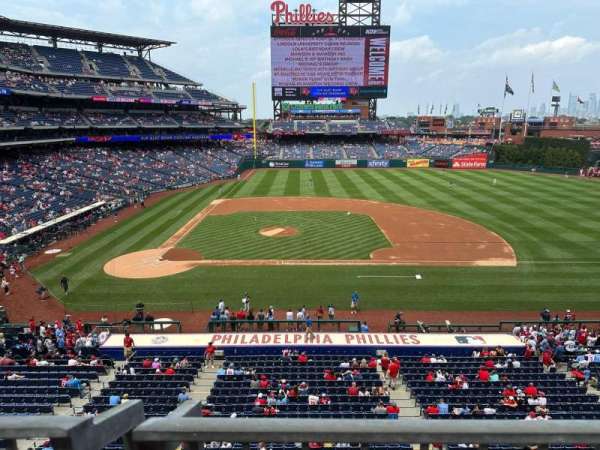 Citizens Bank Park, section: 216, row: 1, seat: 16