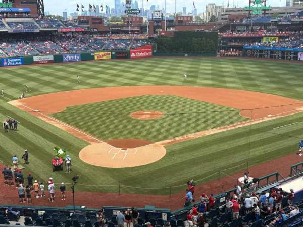 Citizens Bank Park, section: 221, row: 2, seat: 5