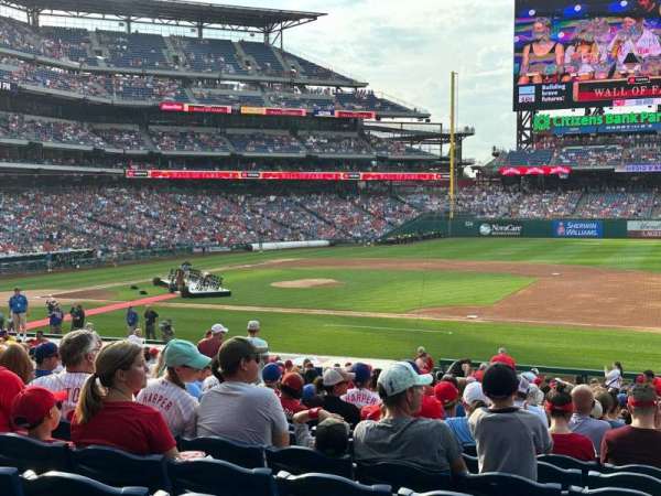 Citizens Bank Park, section: 115, row: 30, seat: 5