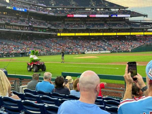 Citizens Bank Park, section: 115, row: 7, seat: 10