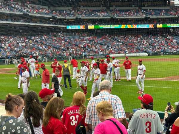 Citizens Bank Park, section: 115, row: 8, seat: 14