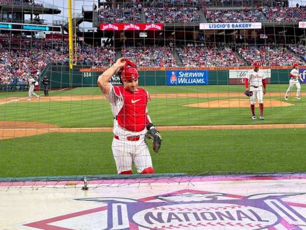 Citizens Bank Park, section: 118, row: 2, seat: 7