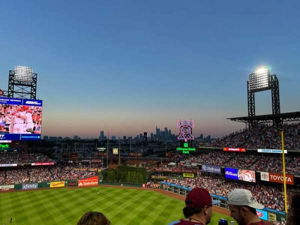 Citizens Bank Park, section: 315, row: 5, seat: 7