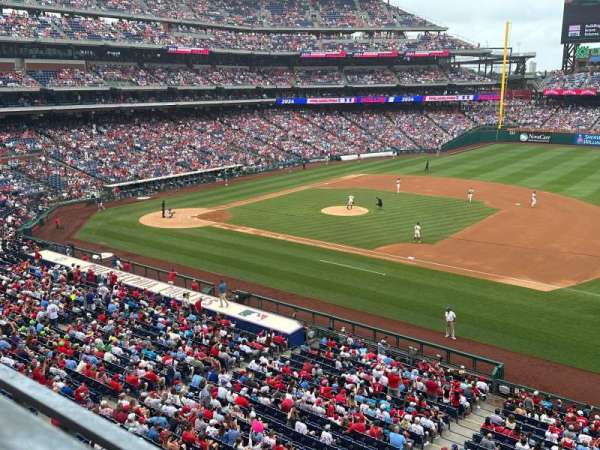 Citizens Bank Park, section: 213, row: 1, seat: 2