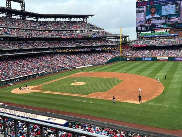 Citizens Bank Park, section: 213, row: 1, seat: 2