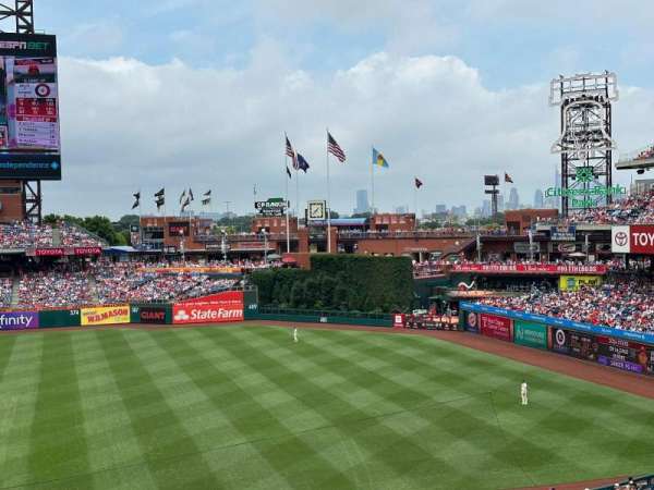 Citizens Bank Park, section: 213, row: 1, seat: 2