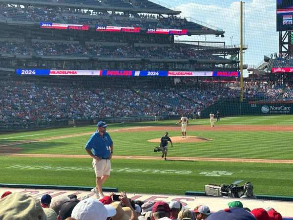 Citizens Bank Park, section: 116, row: 13, seat: 7