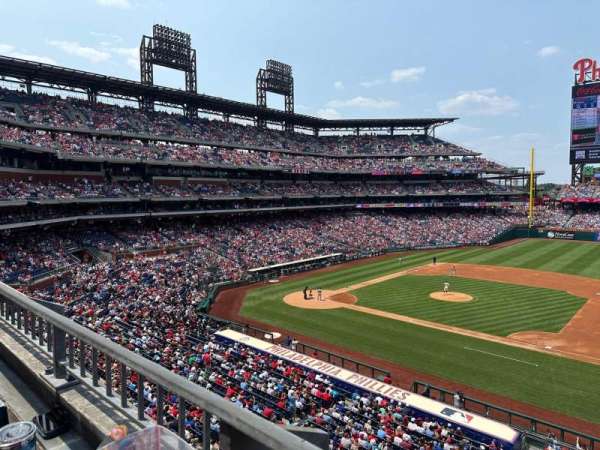 Citizens Bank Park, section: 214, row: 1, seat: 9