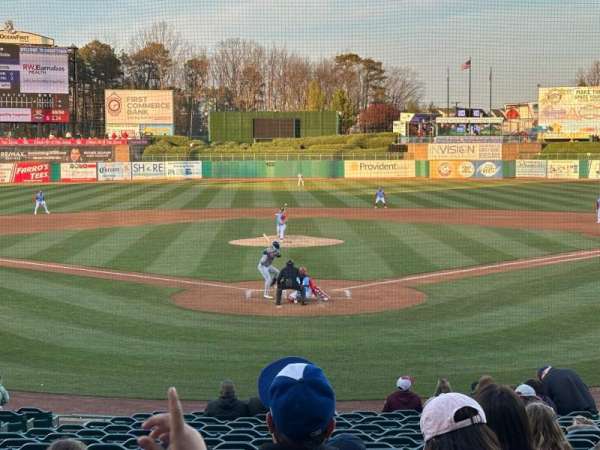 ShoreTown Ballpark, section: 108, row: 19, seat: 14