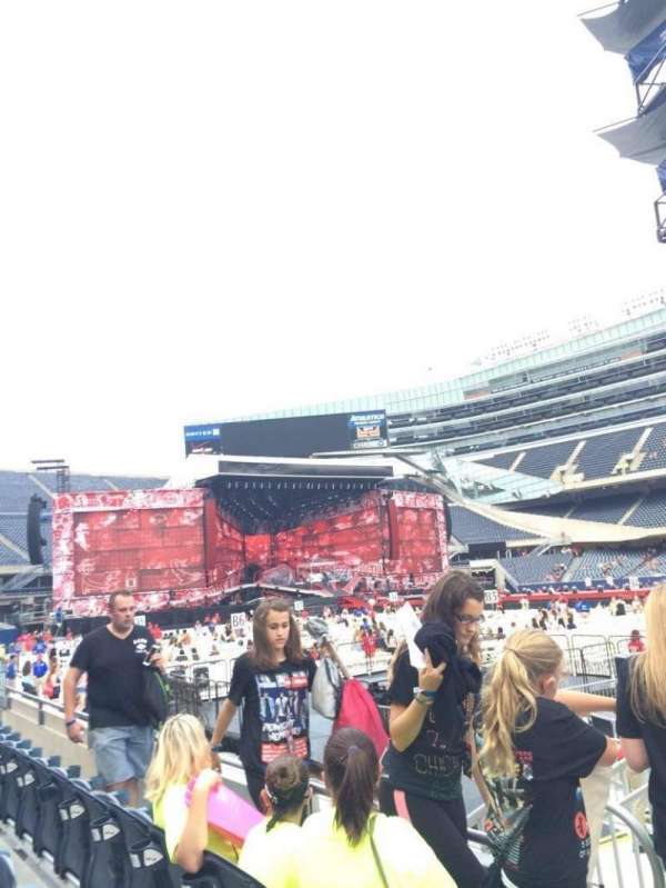 Soldier Field, section: 134, row: 3, seat: 1