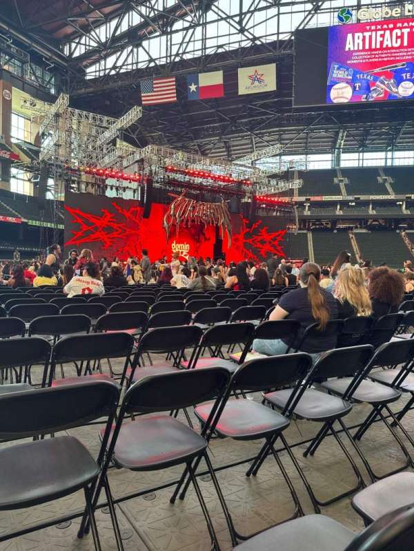 Globe Life Field, section: Floor G, row: 12, seat: 4