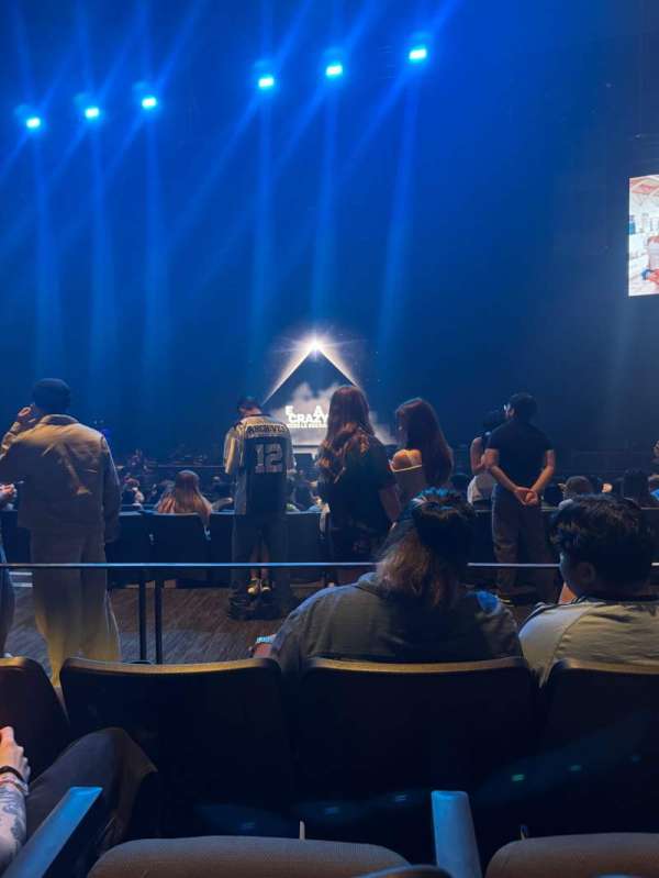 Texas Trust CU Theatre, section: 203, row: CC, seat: 14