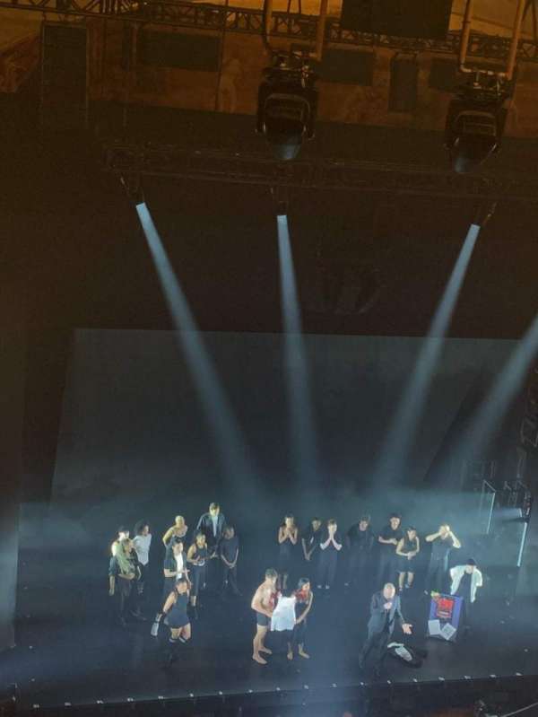 St. James Theatre, section: Balcony L, row: B, seat: 7