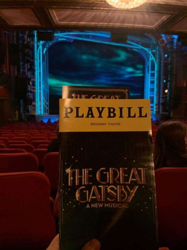 Broadway Theatre - 53rd Street, section: Orchestra L, row: T, seat: 14