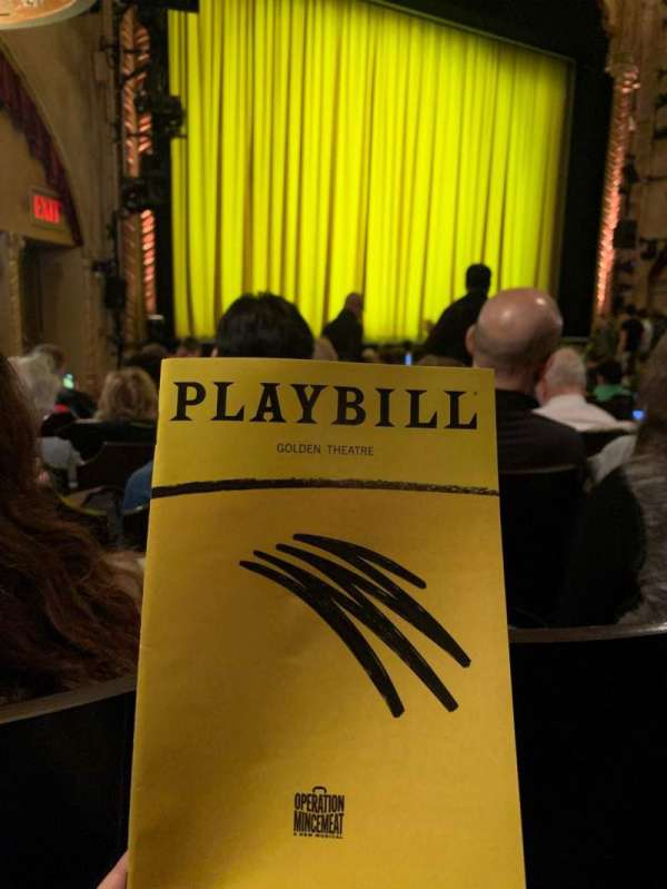 John Golden Theatre, section: Orchestra L, row: N, seat: 9