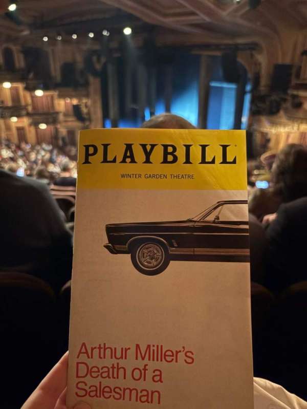 Winter Garden Theatre, section: Mezzanine R, row: H, seat: 28