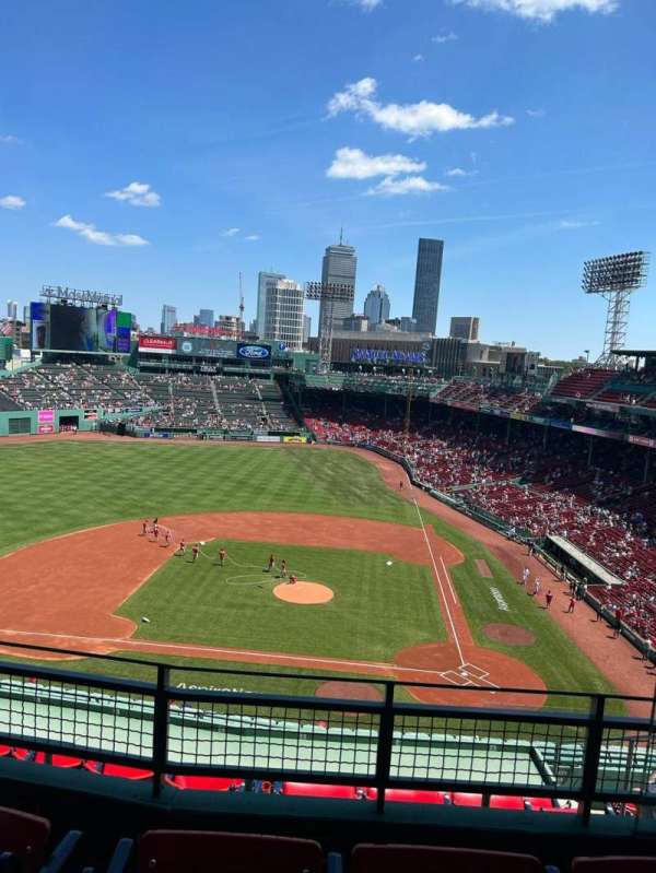 Fenway Park, section: Pavilion Box 4, row: C, seat: 1
