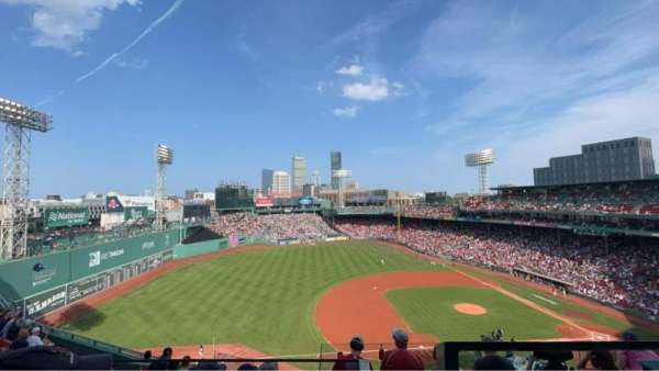 Fenway Park, section: Pavilion Box 10, row: B, seat: 11