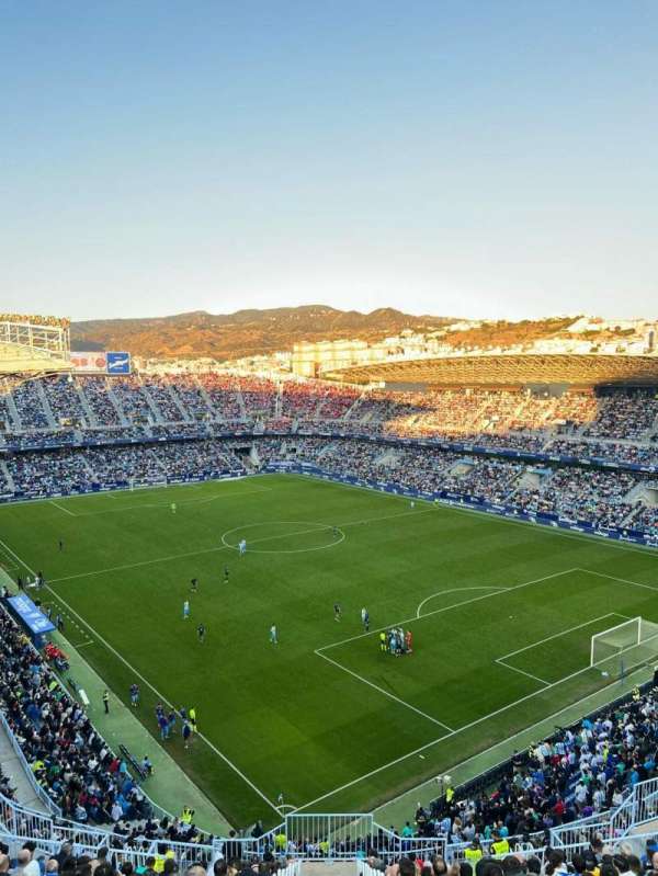 Estadio La Rosaleda, section: 514, row: 23, seat: 2