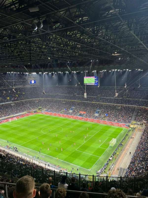 San Siro, section: 322, row: 6, seat: 12