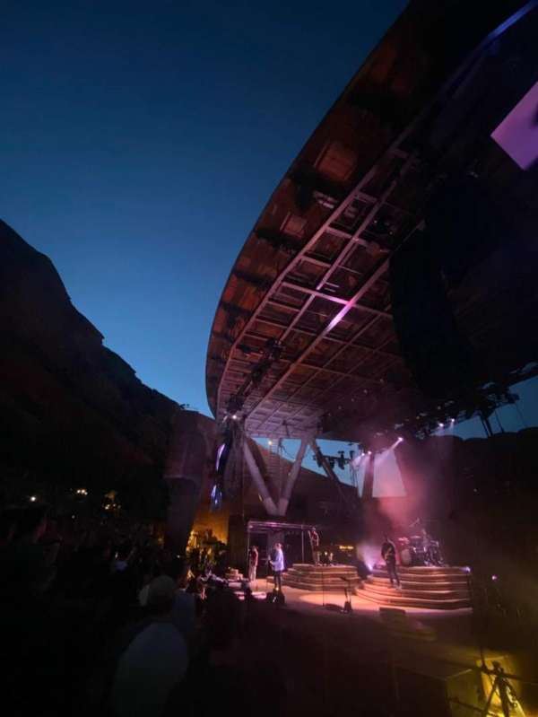 Red Rocks Amphitheatre, section: Right, row: 3, seat: 14