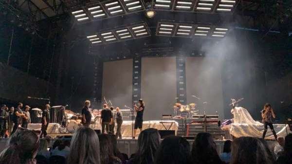 Jones Beach Theater, section: B, row: J, seat: 12