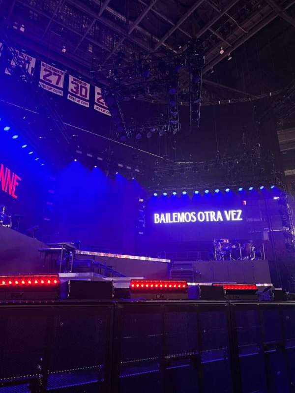 Prudential Center, section: Floor C, row: 2, seat: 9