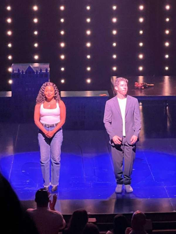 Hudson Theatre, section: Dress Circle C, row: B, seat: 107