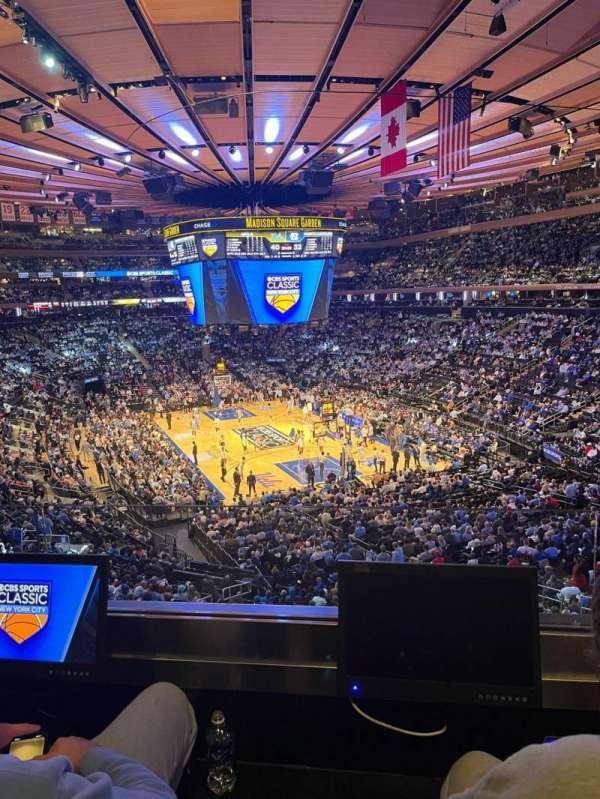 Madison Square Garden, section: 202, row: 2, seat: 15