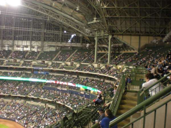 American Family Field, section: 432, row: 17, seat: 1