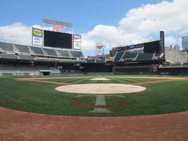 Target Field, section: Champions Club 9