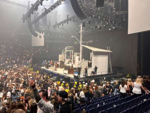Bridgestone Arena, section: 107, row: MM, seat: 16