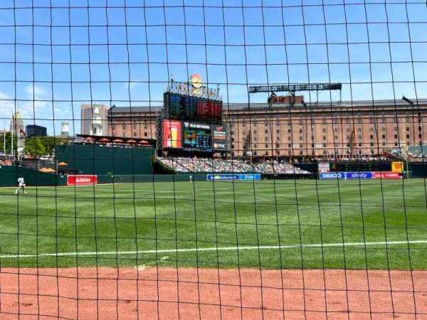 Oriole Park at Camden Yards, section: 66, row: 1, seat: 7