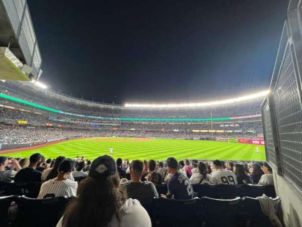 Yankee Stadium, section: 104, row: 13, seat: 1