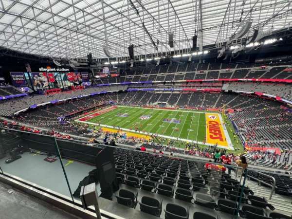 Allegiant Stadium, section: 335, row: 13A, seat: 15