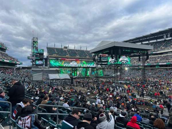 Lincoln Financial Field, section: 106, row: 21, seat: 16