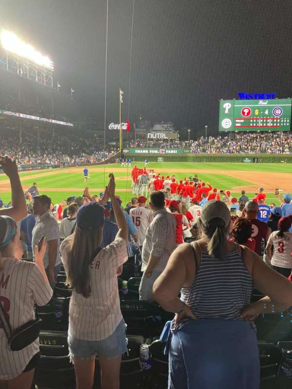 Wrigley Field, section: 214, row: 14