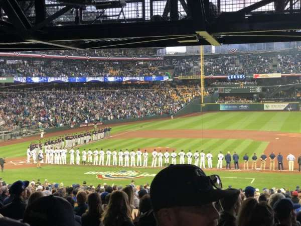 T-Mobile Park, section: 121, row: 40, seat: 4