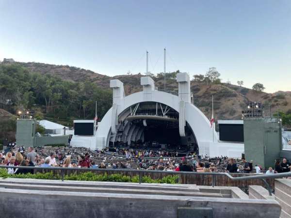 Hollywood Bowl, section: F1, row: 6, seat: 5
