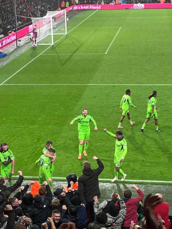 Vitality Stadium, section: 23, row: N, seat: 216