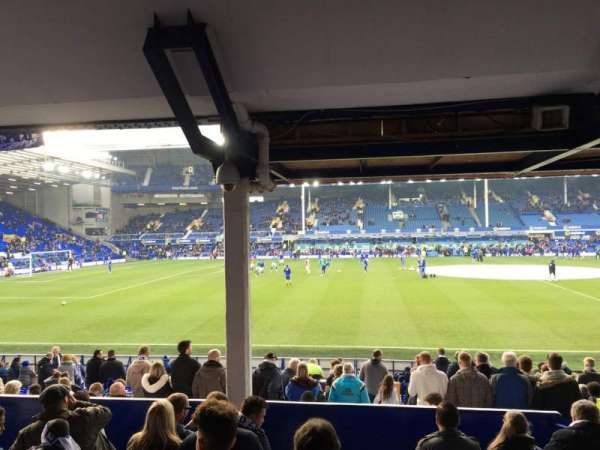 Goodison Park, section: Lb2, row: H, seat: 120