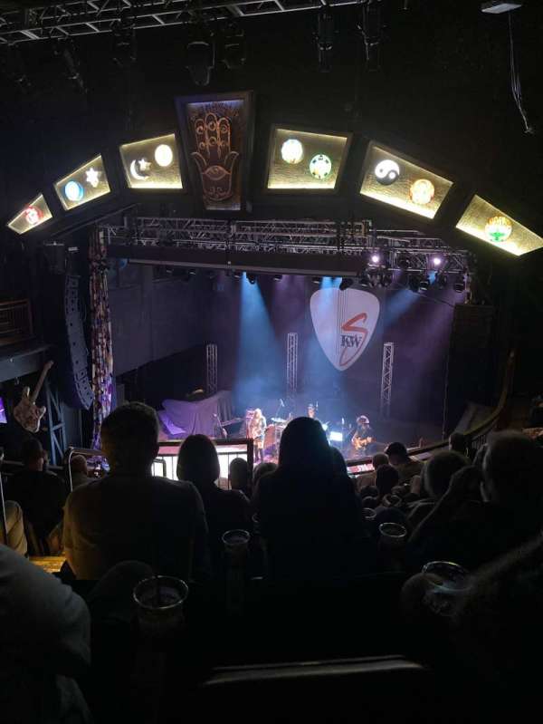 House Of Blues - Houston, section: Balcony R, row: G, seat: 302