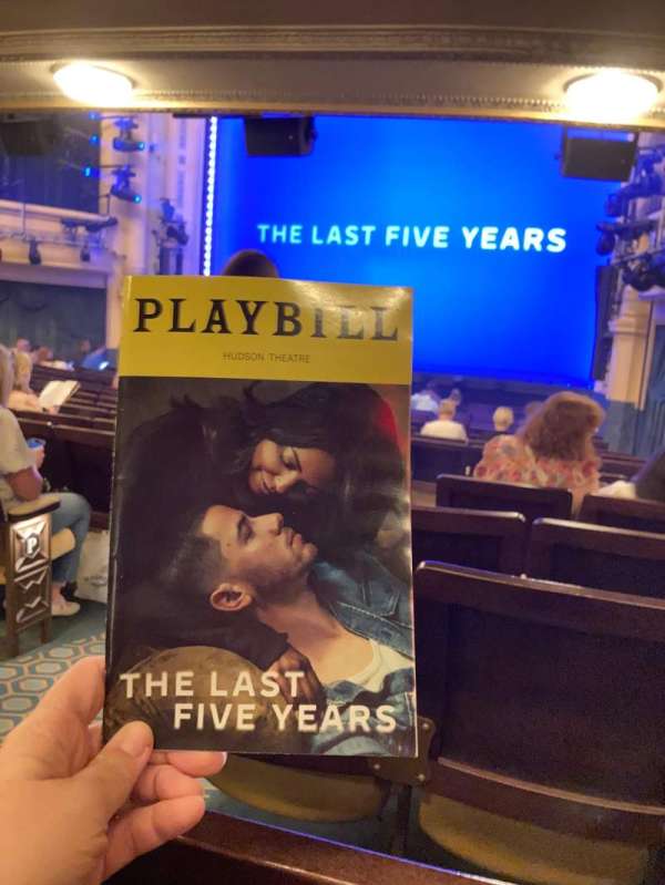 Hudson Theatre, section: Orchestra R, row: S, seat: 4