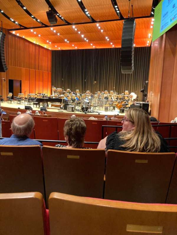Jones Hall, section: RORCH, row: Q, seat: 18