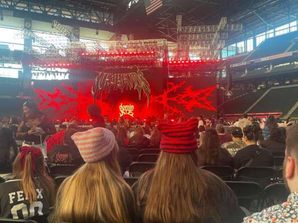 Globe Life Field, section: Floor K, row: 11, seat: 12