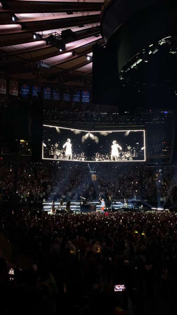 Madison Square Garden, section: 119, row: 6, seat: 15