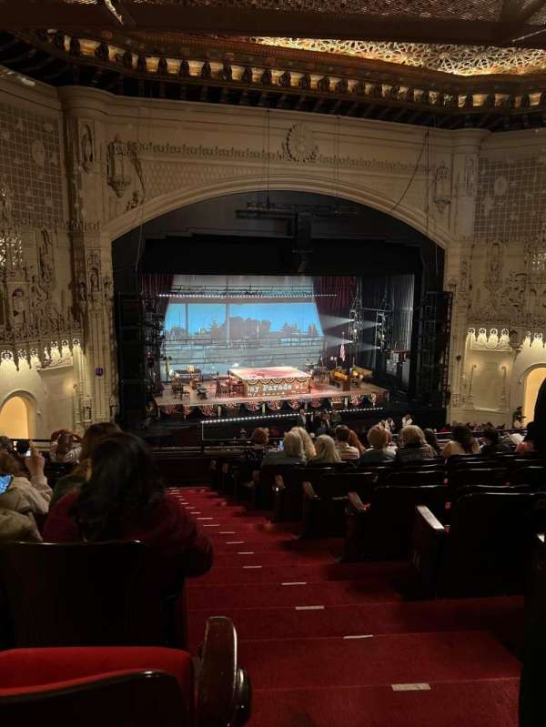 Orpheum Theatre, San Francisco, section: Mezzanine L, row: L, seat: 1