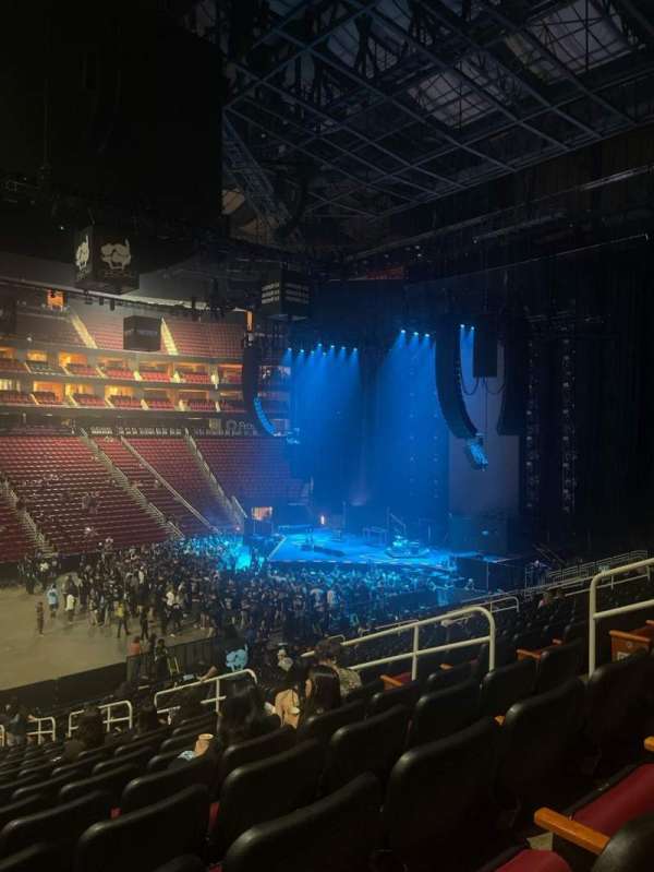 Toyota Center, section: 108, row: 24, seat: 7